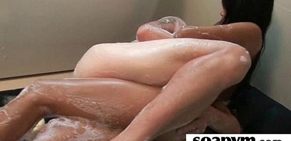  Sisters Friend Gives Him a Soapy Massage 25